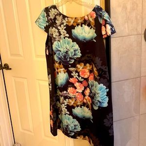 Cap sleeve Floral Dress